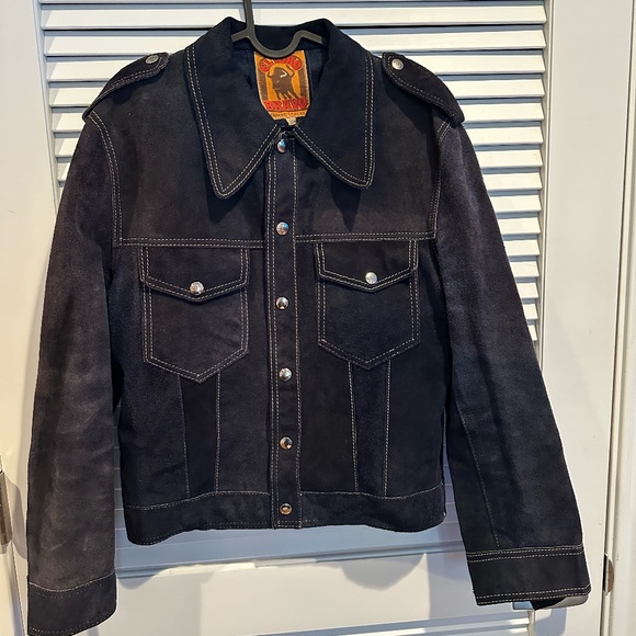 El Toro Bravo Ladies Suede/Leather Jacket Size 38 - Picture 1 of 3